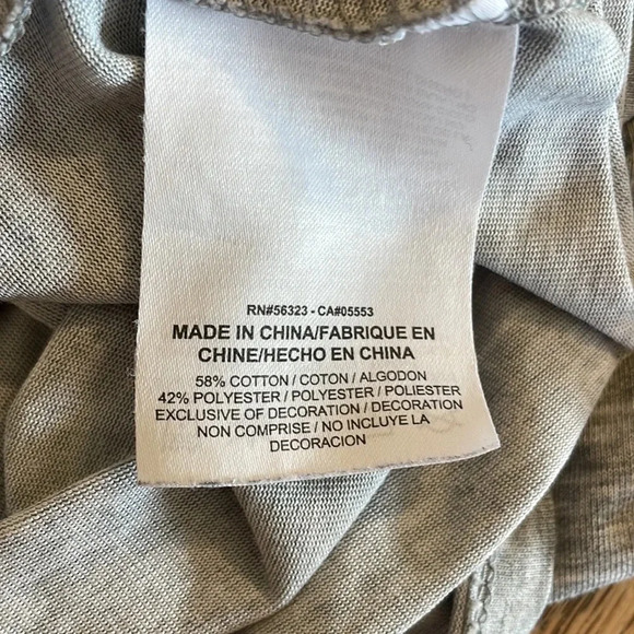 Nike The Nike Tee Dri-fit gray tee men’s size large - Picture 5 of 6